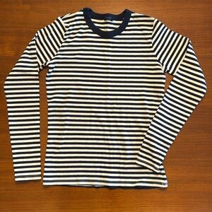 Brandy Melville/John Galt striped long sleeves navy and white